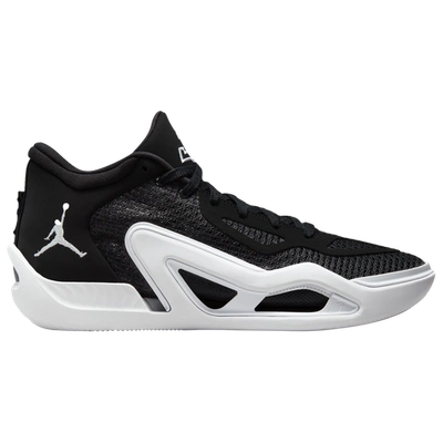 Shop Jordan Mens  Tatum 1 Tb In Black/white/gray Fog