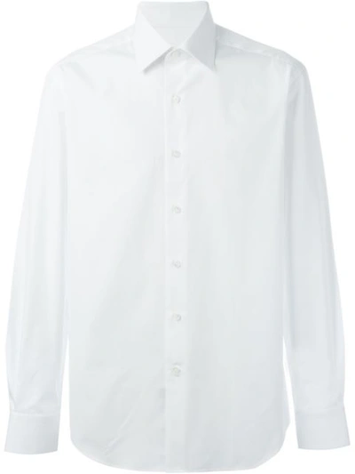 Lanvin Classic Plain Shirt In White