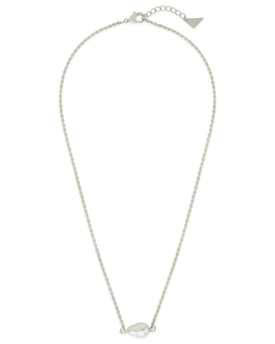 Shop Sterling Forever 12mm Pearl Elyse Pendant Necklace