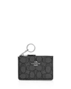 COACH Mini Skinny Id Case In Signature Jacquard Boxed Set