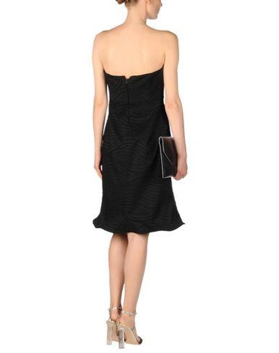 Shop Giorgio Armani Evening Dress In Black