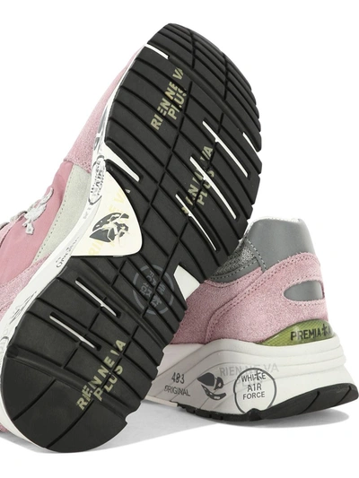 Shop Premiata "mased" Sneakers In Pink