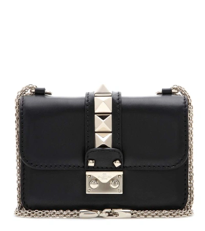 Valentino Garavani Lock Mini Leather Shoulder Bag | ModeSens