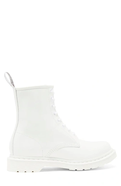 Shop Dr. Martens' 1460 Monochromatic Leather Boot In White