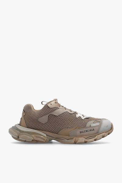 Shop Balenciaga Beige Track.3 Sneakers In New