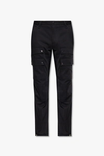 Shop Burberry Black ‘carmelo' Cargo Trousers In New