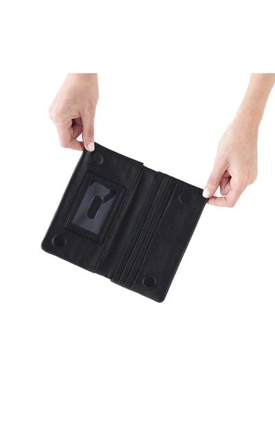 Hobo Lumen Leather Bifold Wallet In Black