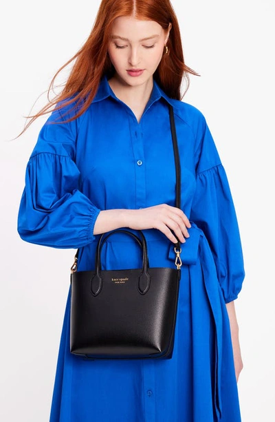 Kate Spade Medium Bleecker Saffiano Leather Tote In Black