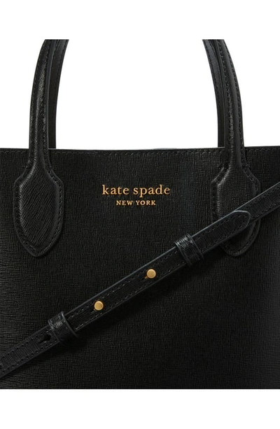 Kate Spade Medium Bleecker Saffiano Leather Tote In Black