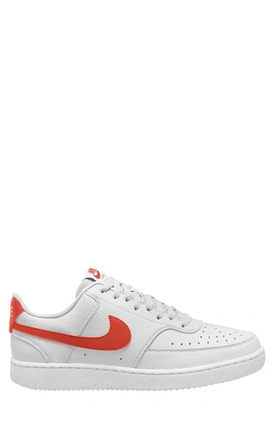 Shop Nike Court Vision Next Nature Sneaker In White/ Picante Red