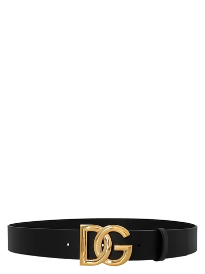 Shop Dolce & Gabbana Dg Belts Black