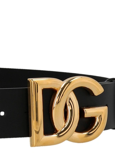 Shop Dolce & Gabbana Dg Belts Black
