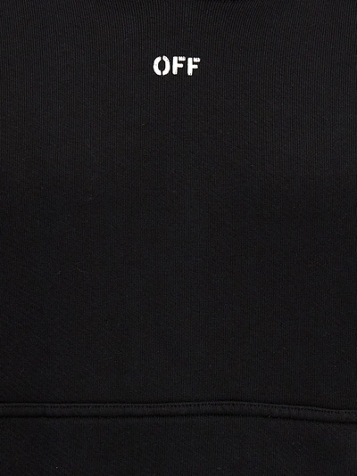 Shop Off-white Moon Arrow Skate Sweatshirt Black