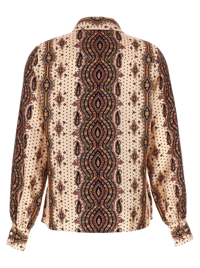 Shop Etro Printed Shirt Shirt, Blouse Multicolor