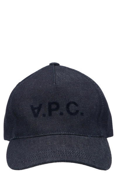 Shop Apc Vpc Hats In Blue