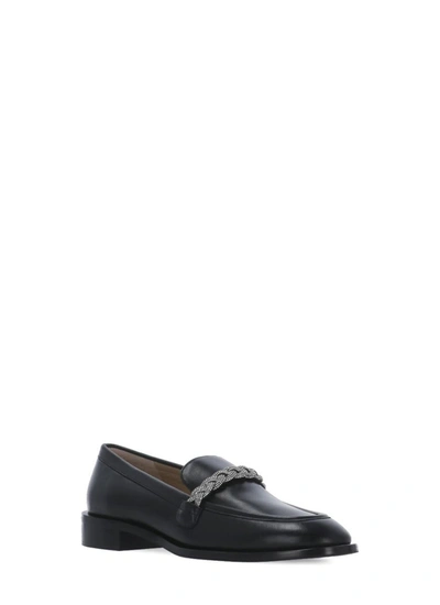 Shop Stuart Weitzman Flat Shoes Black