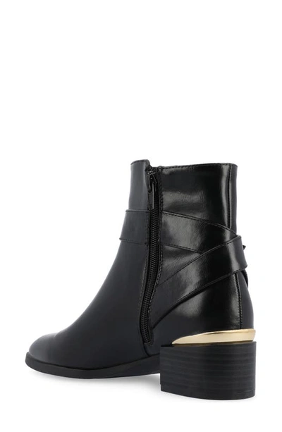 Journee Collection Elley Bootie In Black