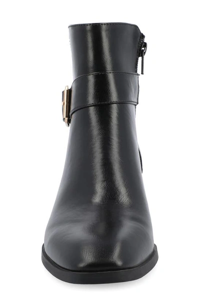 Journee Collection Elley Bootie In Black