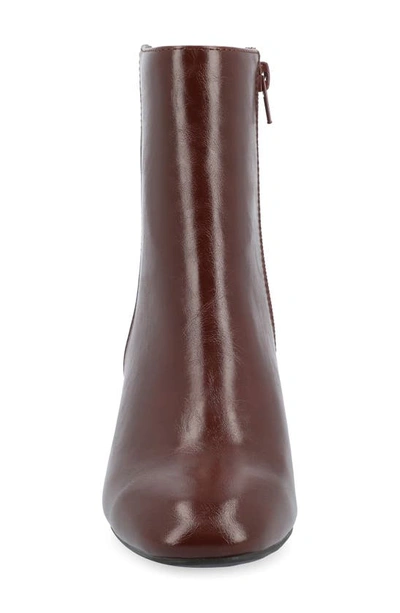 Journee Collection Adria Bootie In Brown