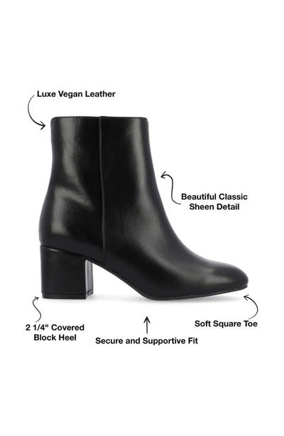 Journee Collection Adria Bootie In Black