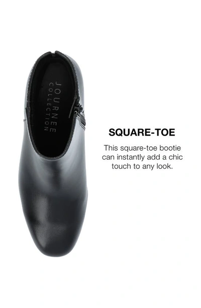 Journee Collection Adria Bootie In Black