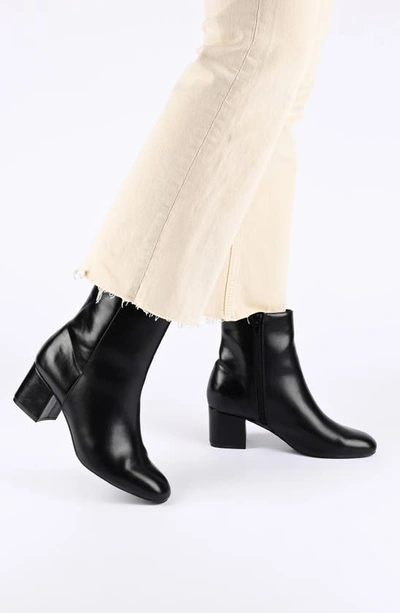 Journee Collection Adria Bootie In Black