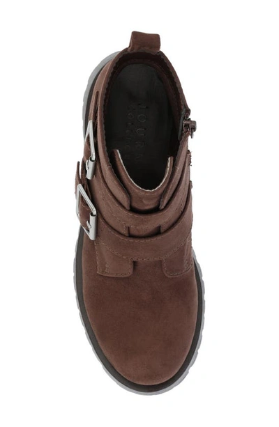 Journee Collection Maebry Buckle Bootie In Brown