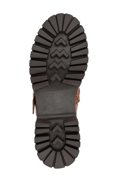 Journee Collection Maebry Buckle Bootie In Cognac