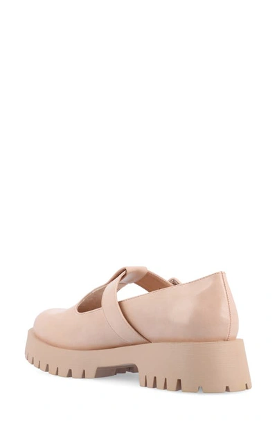 Journee Collection Suvi Womens Round Closed Toe Mary Jane Shoes In Pink