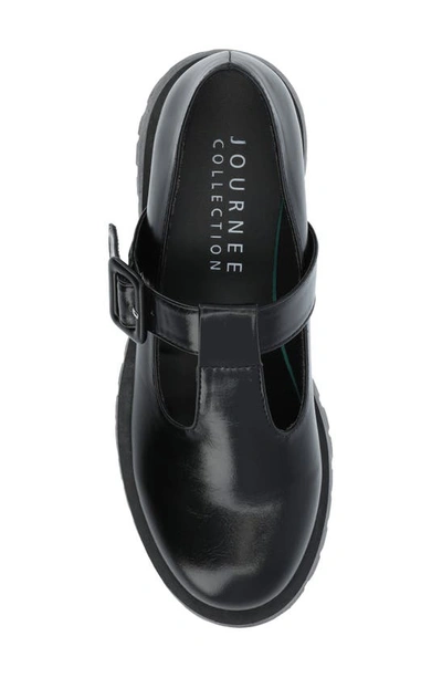 Journee Collection Suvi Mary Jane Loafer In Black