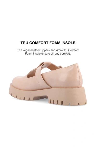 Journee Collection Suvi Womens Round Closed Toe Mary Jane Shoes In Pink