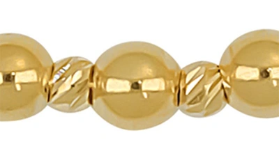 Shop Bony Levy Mykonos14k Gold Beaded Bracelet In 14k Yellow Gold