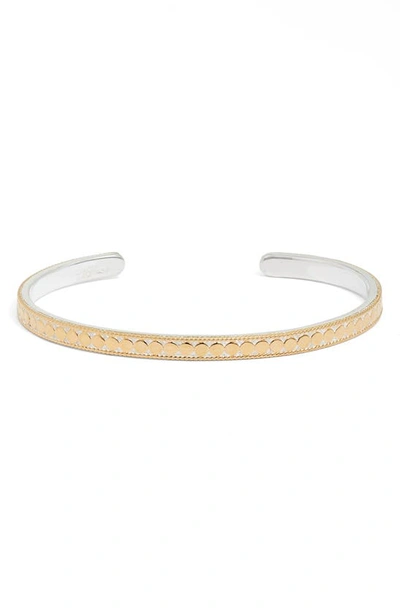 Shop Anna Beck Classic Stacking Cuff Bracelet In Gold