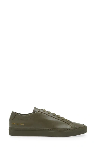 Shop Common Projects Original Achilles Sneaker In Olive