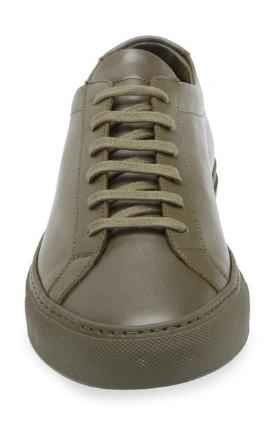 Shop Common Projects Original Achilles Sneaker In Olive