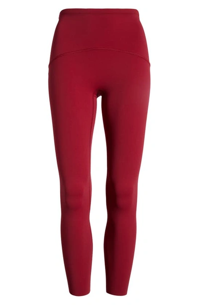Shop Spanx Booty Boost Active High Waist 7/8 Leggings In Sherry
