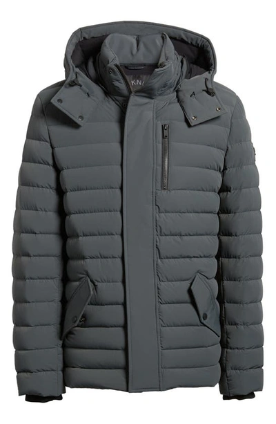Shop Moose Knuckles Greystone Down Puffer Jacket In Forrest Hill