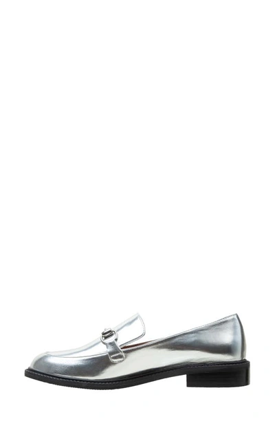 Shop Lisa Vicky Zany Loafer In Silver