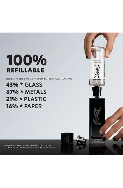 Saint Laurent Yves  Myslf Refillable Eau De Parfum In Eco Refill