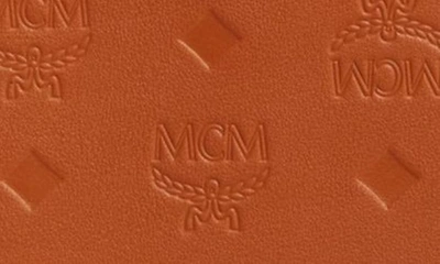 Shop Mcm Large Aren Leather Hobo Bag In Bombay Brown