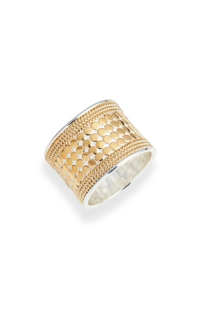Shop Anna Beck Classic Band Ring In Gold