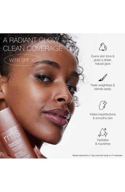 Rms Beauty Supernatural Radiance Serum Broad Spectrum Spf 30 Sunscreen - Medium Aura In Medium Aura