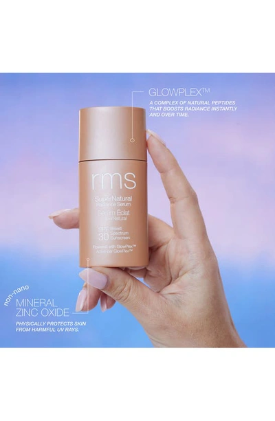 Rms Beauty Supernatural Radiance Serum Broad Spectrum Spf 30 Sunscreen - Medium Aura In Medium Aura
