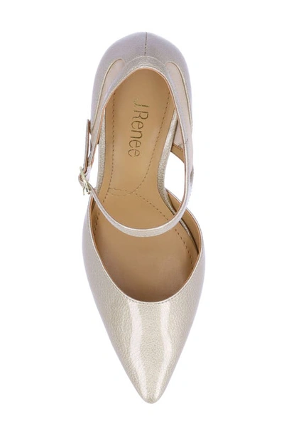 J. Reneé Siona Pointed Toe Pump In Taupe