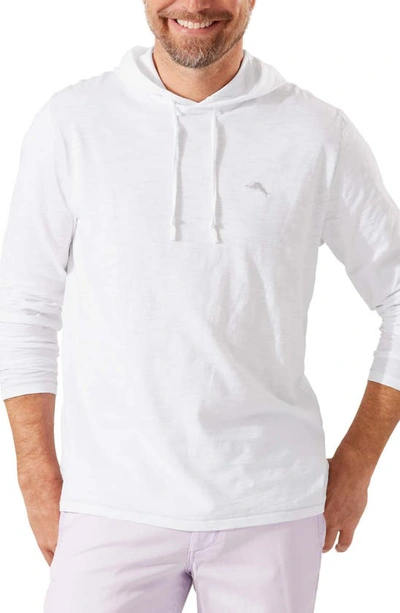 Shop Tommy Bahama Bali Beach Pullover Hoodie In White