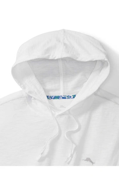 Shop Tommy Bahama Bali Beach Pullover Hoodie In White