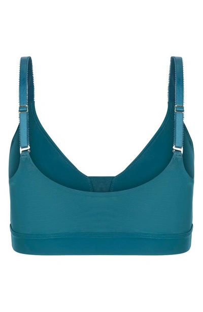 Uwila Warrior Soft Bra In Blue Coral