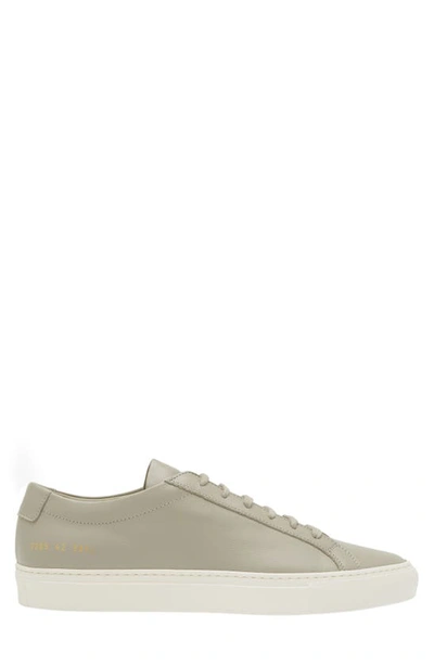 Shop Common Projects Original Achilles Sneaker In Warm Grey 3874