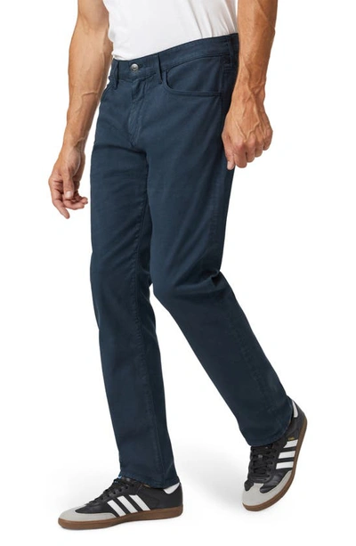 Mavi Jeans Marcus Slim Straight Leg Five Pocket Pants In Dark Navy Luxe Twill