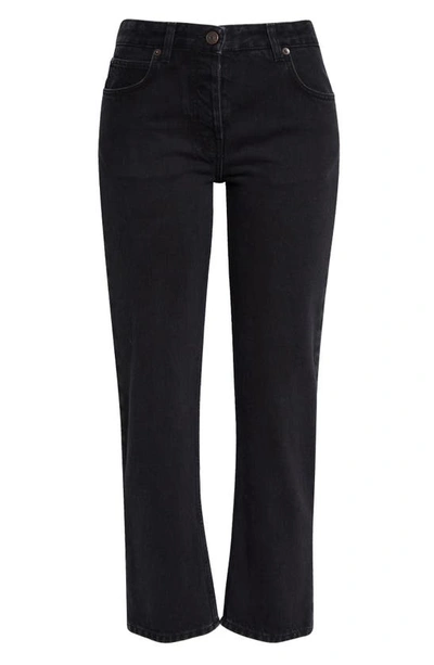 Shop The Row Riaco Straight Leg Jeans In Black